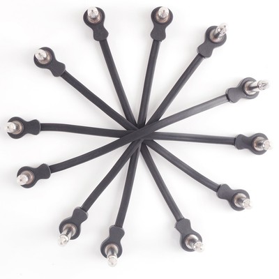 6 Zoll Gitarreneffekt-Patchkabel mit rechtwinkligem Stecker für einfache Einrichtung
