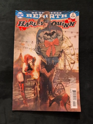 HARLEY QUINN #2 BILL SIENKIEWICZ VARIANT BATMAN 1