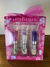 Vintage 2003 Naturistics Body Glitter  Nail Polish Gift Set NEW