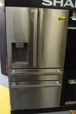 Sharp SJG2254FS 36" Stainless CD French Door Refrigerator NOB #138540 DISPLAY BP