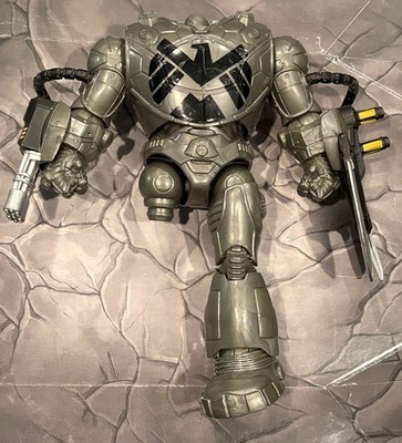 Marvel Legends Build A Figure Mandroid Missing Head Right Leg & Shoulder Gun BAF