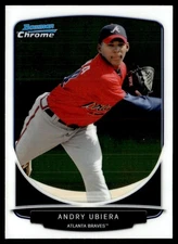 2013 Bowman Chrome Prospects Andry Ubiera Atlanta Braves #BCP159