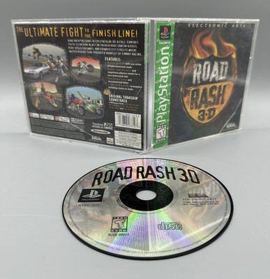 Road Rash 3D (Sony PlayStation 1, 1998) Case And Manual Only ...