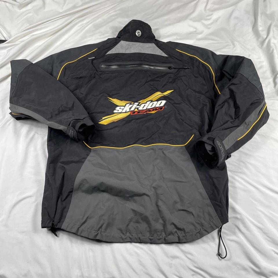 Skidoo BRP Jacket Adult Size Large Snowmobile Zip Pockets Team Winter Mens - Image 2 of 4