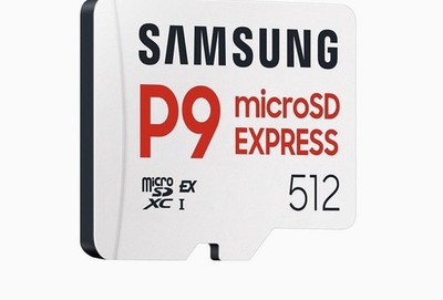 Original Samsung P9 Express 512GB microSDXC Card Nintendo Switch SSD Opened Box