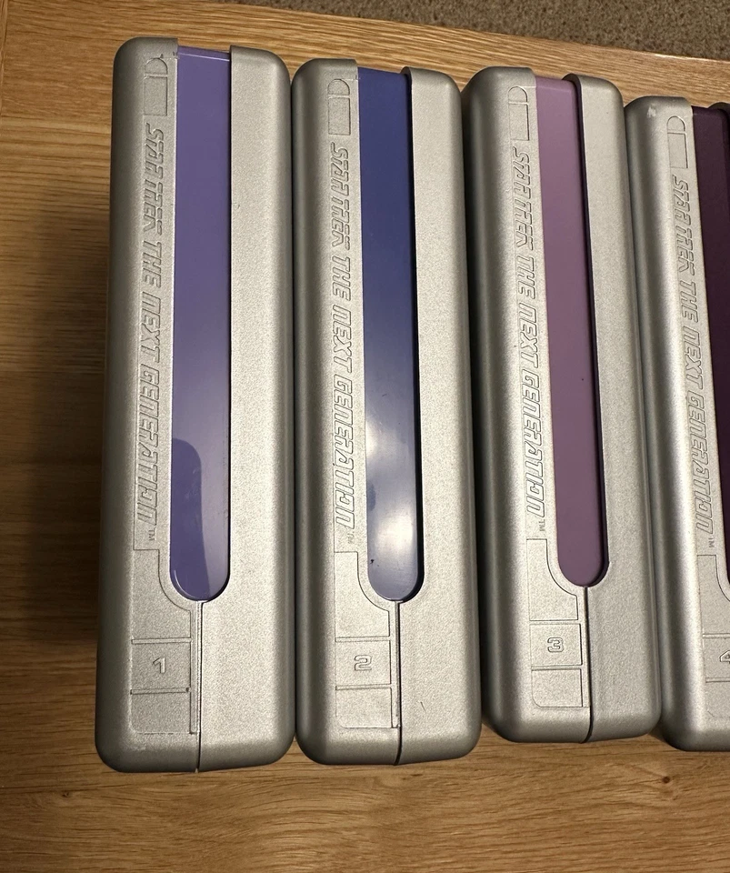 STAR TREK THE NEXT GENERATION Complete DVD Set seasons 1-7 in Hard Plastic Cases - Image 3 of 4