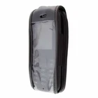 caseroxx Leather-Case with belt clip for Nokia 105 (2017) in black made of genui