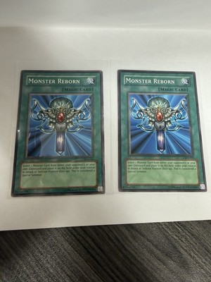 Vintage Yu-Gi-Oh Konami Starter Deck Lot   Monster Reborn, Dark Hole