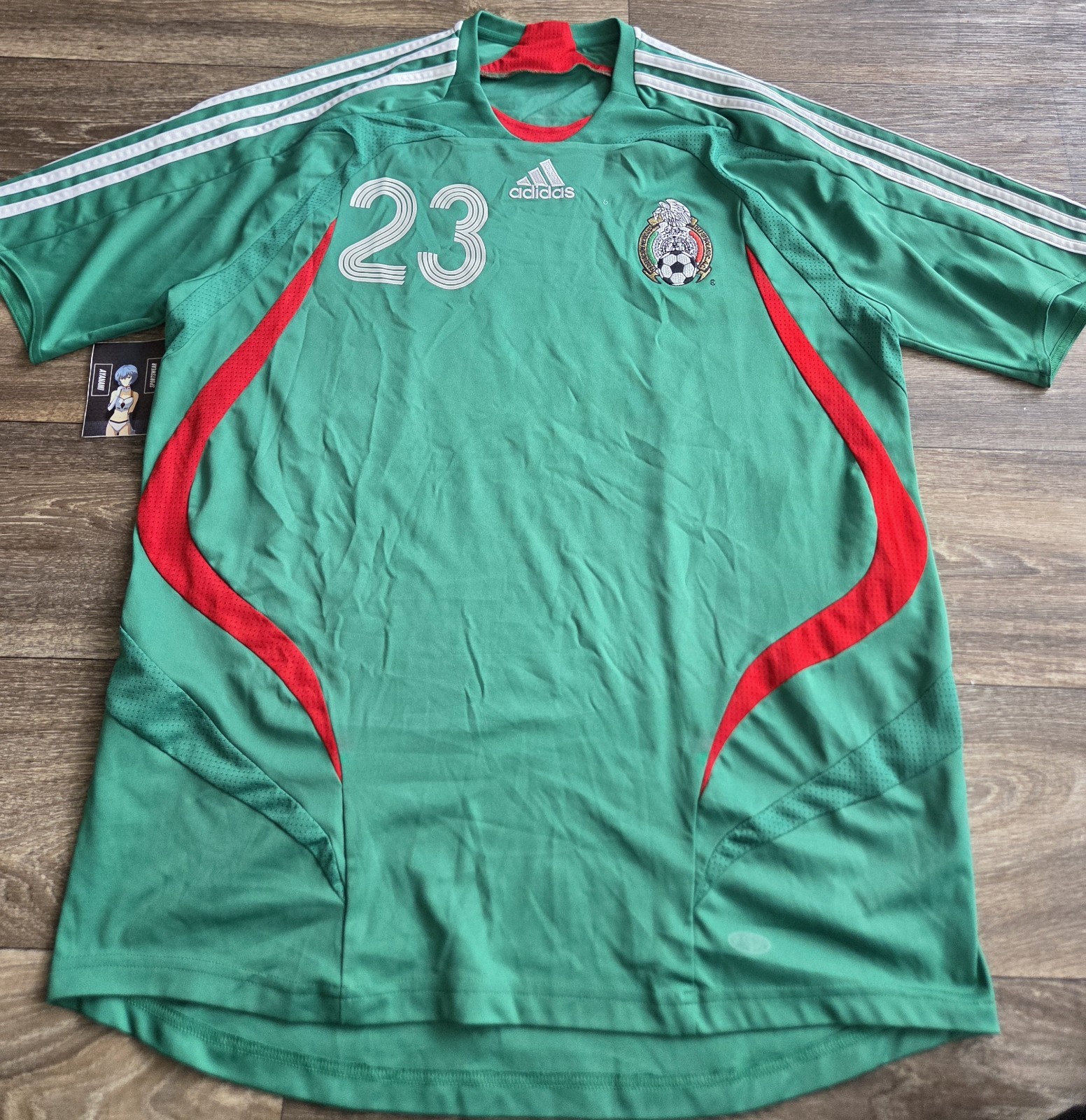Adidas Mexico Seleccion 2007 Bofo Bautista Futbol Soccer Jersey Mens Size Large 