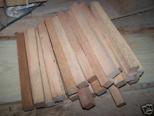 LOT 20 PIECES 12" LONG BLACK CHERRY PEN / SPINDLE LATHE BLANKS