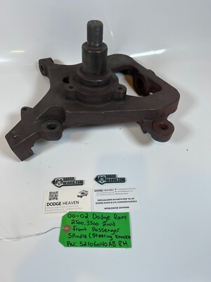 OEM 2000-2002 Dodge Ram 2500 3500 2wd Front Passenger Spindle