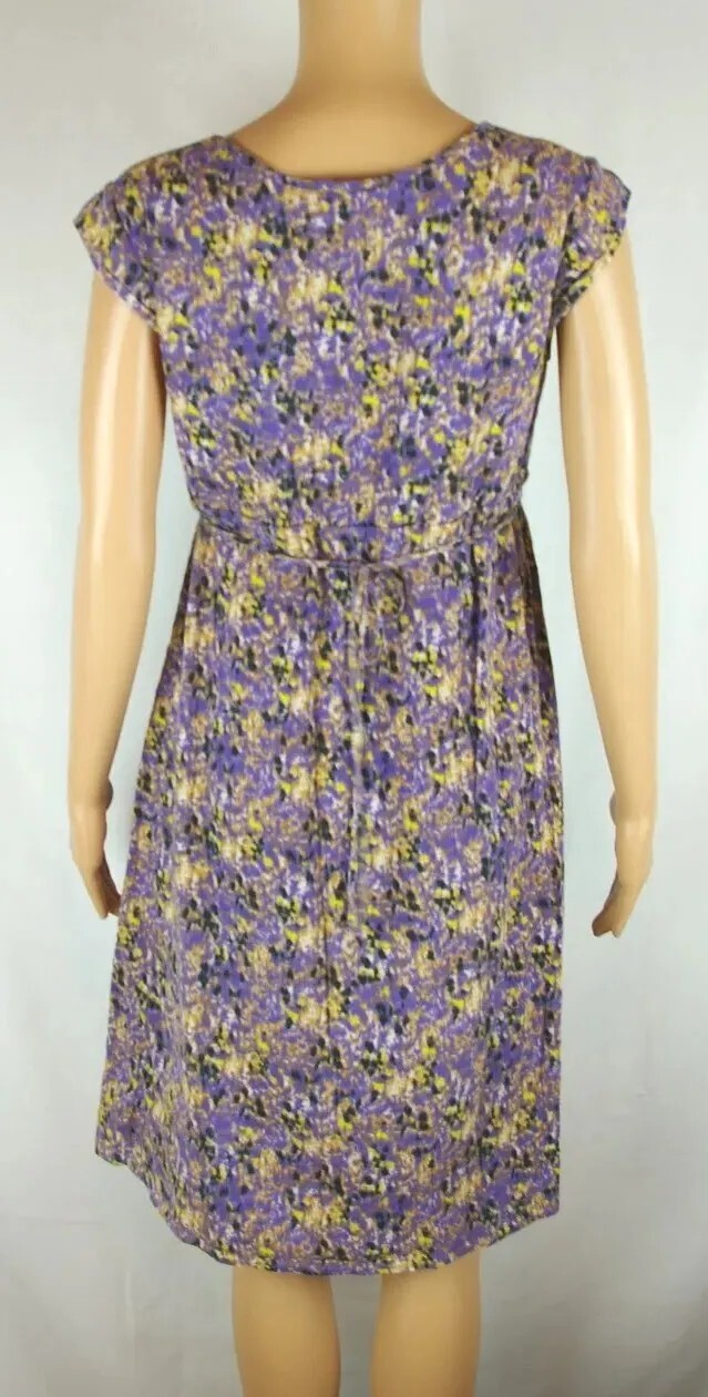 Eddie Bauer Multi- Colored Patterned Cap Sleeve S… - image 16