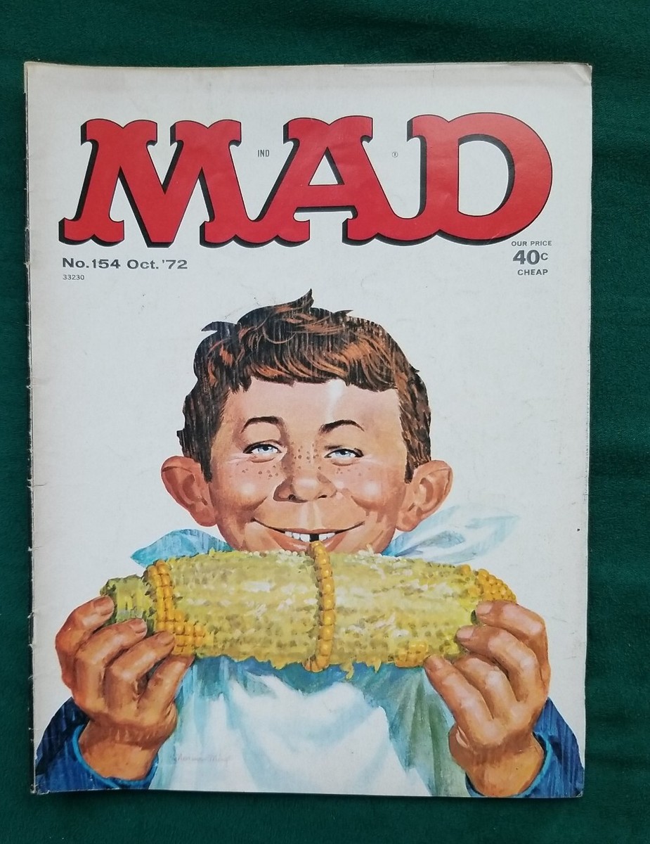 ④ マッドマガジン MADMAGAZINE ビンテージ 冊子 雑誌 Vintage MAD MAGAZINE Issue # 114 October 1967 Jester cover
