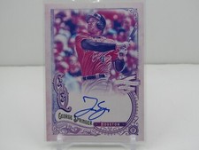 GEORGE SPRINGER 2017 TOPPS GYPSY QUEEN GUM BACK AUTOGRAPH AUTO! RARE! ASTROS!