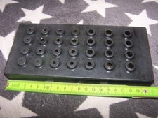 Bohreretui Aufbewahrung  Bohrer Drehbank Gewindebohrer Werko DDR Feinmechaniker