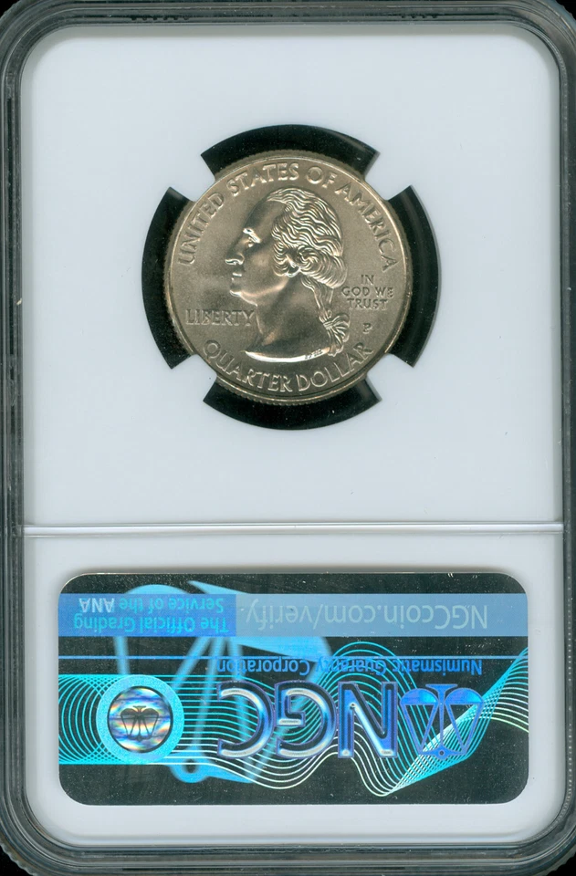 2009 P VIRGIN ISLANDS QUARTER NGC MS67 BUSINESS STRIKE MAC SPOTLESS * - Image 2 of 4