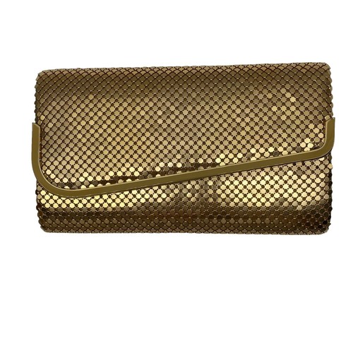 Cream Clutch with Gold Handle. Removable gold strap. Cream Gold Clutch - Etsy main image 3