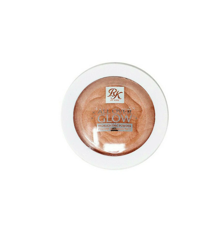 RUBY KISSES BY KISS ALL OVER GLOW HIGHLIGHTING POWDER *NEW* 0.14oz - Image 2 of 4