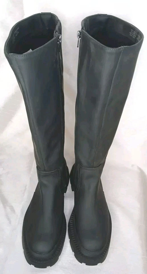 Botas altas hasta la rodilla BAR III Twyla con suela de goma talla 9,5 M para mujer Foto 3 de 4