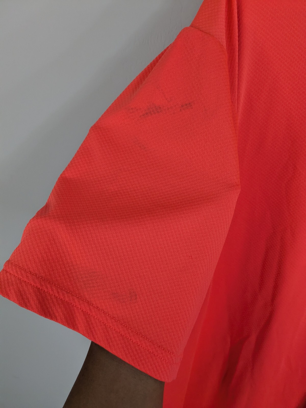 Under Armour The Performance Polo Shirt Men's Extra Large Orange Short Sleeve thumbnail 9