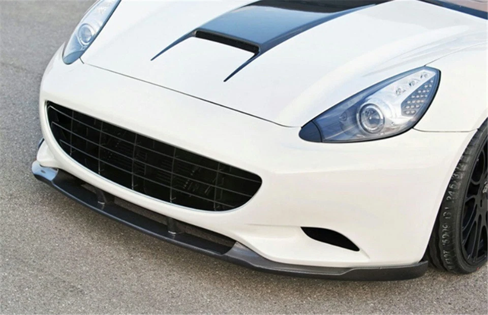 CARBON FIBER FRONT BUMPER SPLITTER DIFFUSER LIP FITS FOR FERRARI CALIFORNIA  - Image 2 of 4