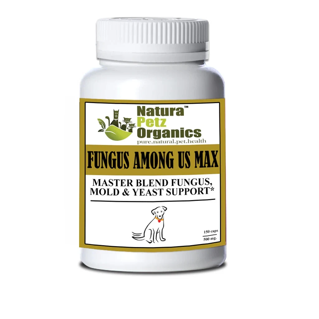 FUNGUS AMONG US MAX MASTER BLEND FUNGUS, MOLD & YEAST SUPPORT* DOG 150 Capsules
