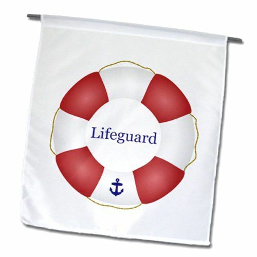 3dRose FL_112970_1 Rettungsschwimmer Lebensretter Schwimmbad Lebensretter Konserver - Meer - Bild 2 von 2