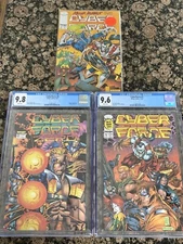 CYBERFORCE #0 CGC 9.8 & #1 CGC 9.6 Plus Bonus HG CYBERFORCE Killer Instinct #2