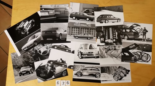 BMW DOSSIER PRESSE GENEVE 1993 Z13 Concept car Série 3 5 8 840ci GB 15 photos - Picture 5 of 6