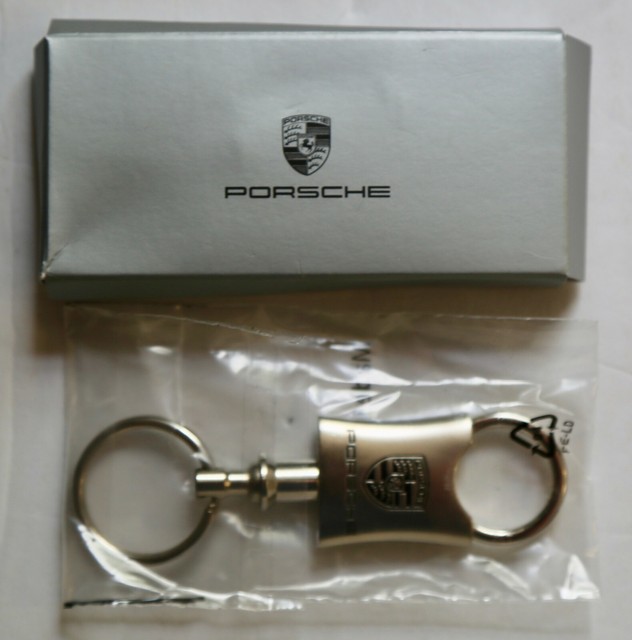 Porsche Aluminum Keychain Metal Porsche of Naples Key Fob eBay