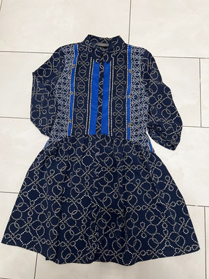 Maritimes Damenkleid  Gr.34 XS von Yessica Vintage Look Kleid