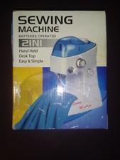 Maszyna do szycia - zasilana bateryjnie 2 w 1 - ręczna - blat biurka - łatwa i prosta