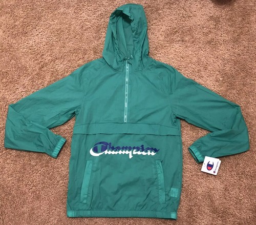 Green Champion Life Anorak Pullover 