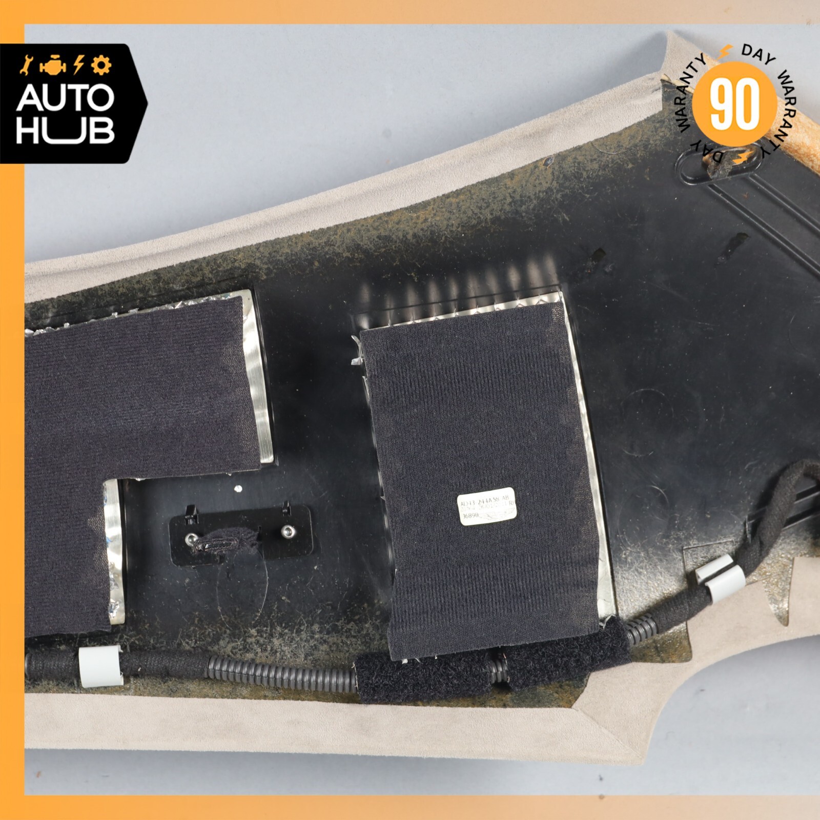10-19 Aston Martin Rapide D-Pillar Trim Rear Right Passenger Side Suede OEM 11k