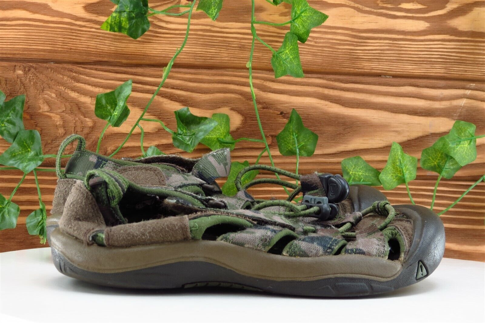 Scarpe sportive KEEN ragazzo taglia 2 M tessuto marrone