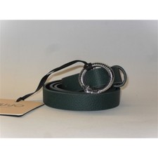 LIU JO DOCK FAUX LEATHER BELT SIZE M GREEN