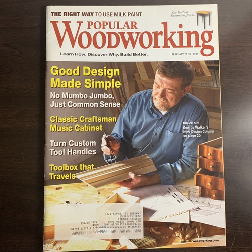 Popular Woodworking Magazine February 2010 Good Design Made Simple - Picture 3 of 4