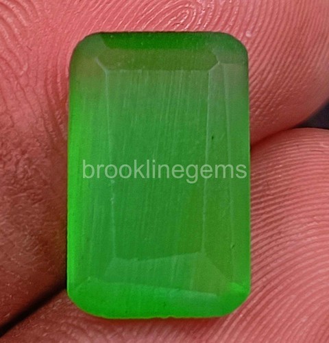 6.00 CT EMERALD Cut Natural Green Emerald EGL Certified Loose Gemstone 5ATJ - Picture 2 of 7