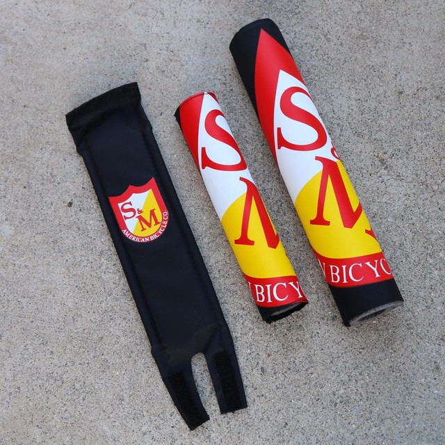 S&M BMX BIKE PAD SET RACING RETRO BICYCLE FIT CULT SE ODYSSEY HOLMES eBay