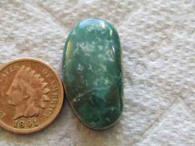 Broken Arrow Variscite Cabochon 23 carat Natural Green Cab Nevada 