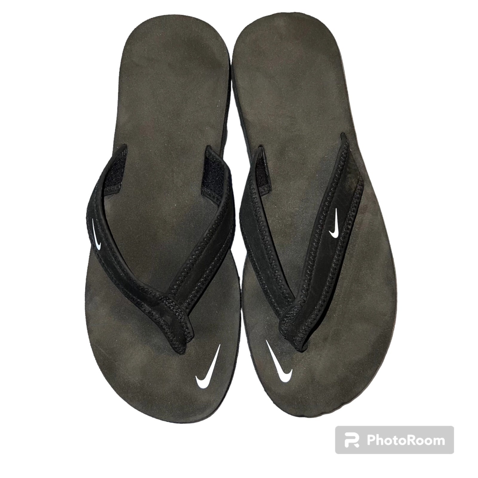 Nike Womens Celso Thong Flip Flop Sandals Shoes Black… Gem