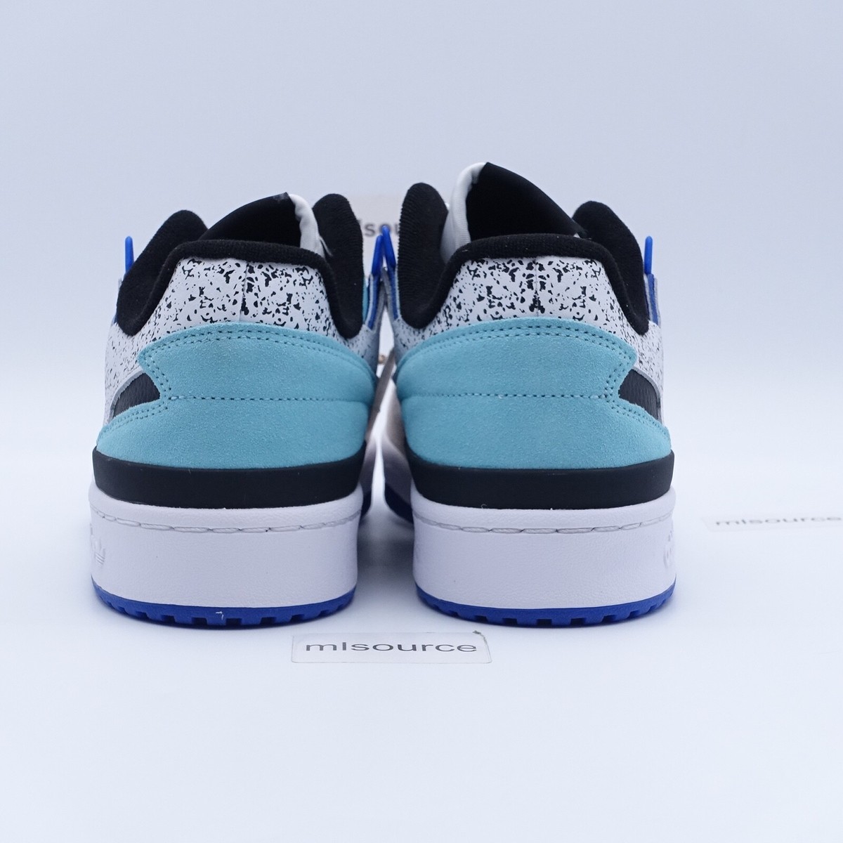 NEW Adidas Originals Forum Exhibit Low Tropical Vibes Sneaker GY4670 - Men\'s 9.5 Size 12 - Adidas Forum Exhibit Low Tropical Vibes - White  main image 2