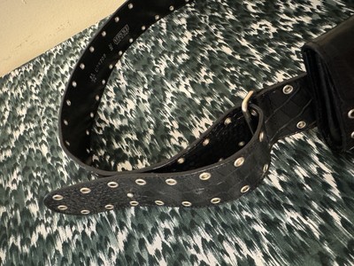 Very Rare Versace Crocodile Riveted Medusa Head Belt Bag | eBay