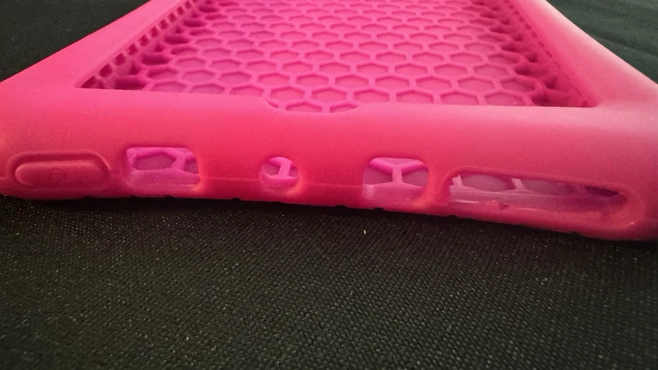 Estuche a prueba de niños VERIFYAmazon (B01MROPMUW) para Fire 7 (7.ª generación) - Rosa intenso Foto 3 de 4