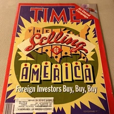 Time Magazine September 14, 1987 The Selling Of America