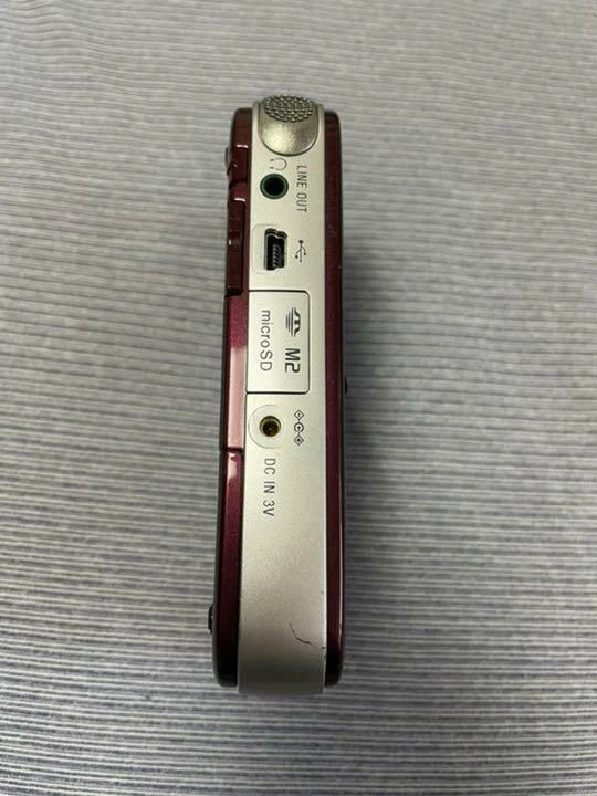 Grabadora PCM lineal de audio roja Sony PCM-M10 edición JAPÓN importación música Foto 3 de 4