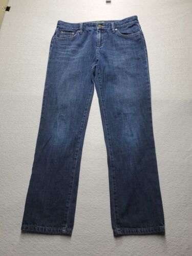 LRL Lauren Jeans Co. Jeans Womens Size 2 Boyfriend Fit Ralph Lauren Blue Denim - Picture 3 of 18