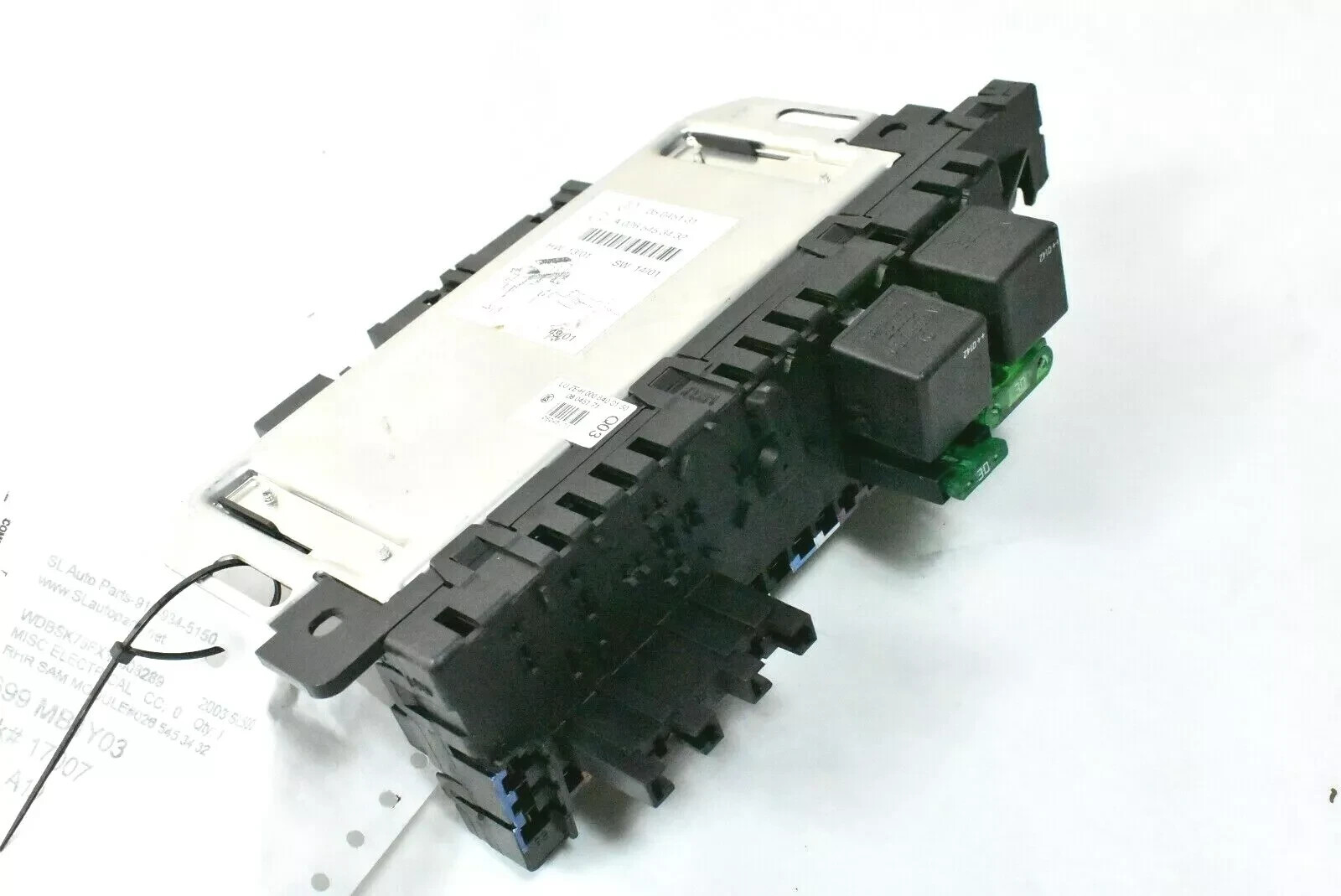 03-12 Mercedes R230 SL500 SL550 SL55 AMG Rear SAM Fuse Box Relay Module OEM