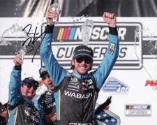 AUTOGRAPHED 2024 Ryan Blaney 12 Wabash Racing POCONO RACE WIN Victory Lane Cel