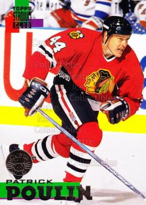 1994-95 Stadium Club Super Team Winner Redeemed #13 Patrick Poulin